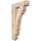 Ekena Millwork Merced Arts & Crafts Smooth Bracket, Douglas Fir, 3 1/2"W x 16"D x 28"H BKT04X16X28MRC03SDF - alternate 1